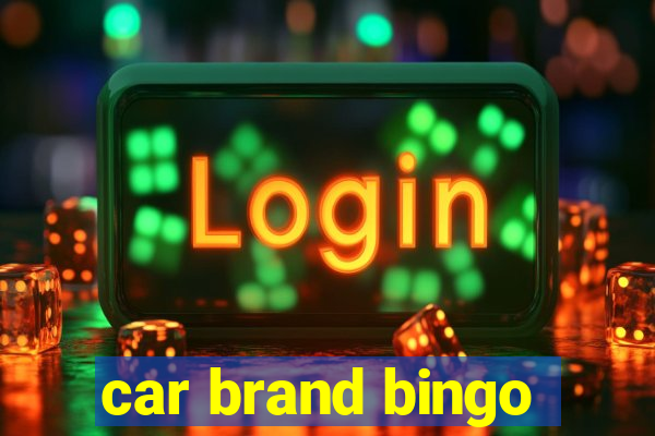 car brand bingo